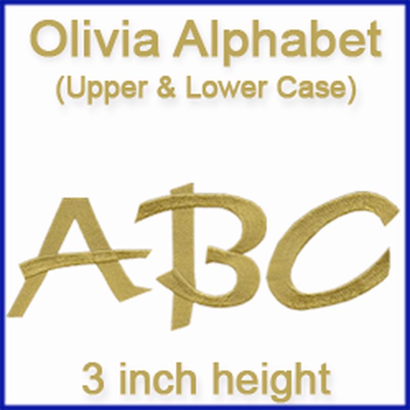 A Olivia Alphabet Design Pack