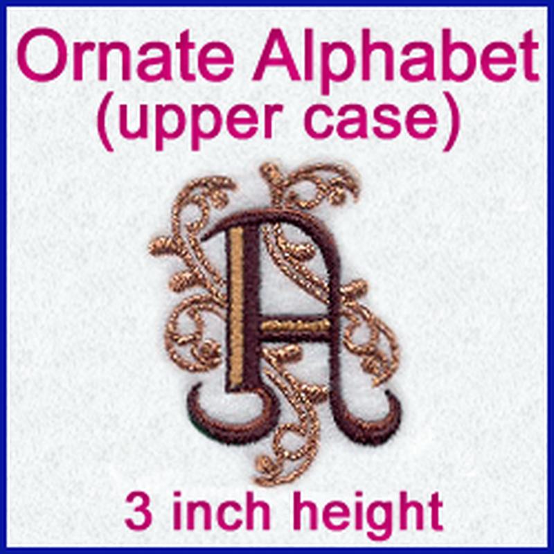 A Ornate Alphabet Design Pack