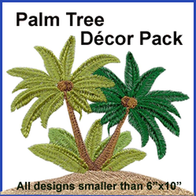 A Palm Tree Home Decor Design Pack