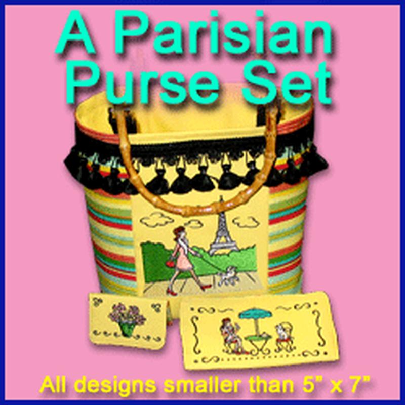 A Parisian Purse Set Design Pack