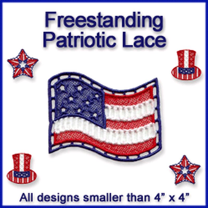 A Patriotic (Lace) Design Pack