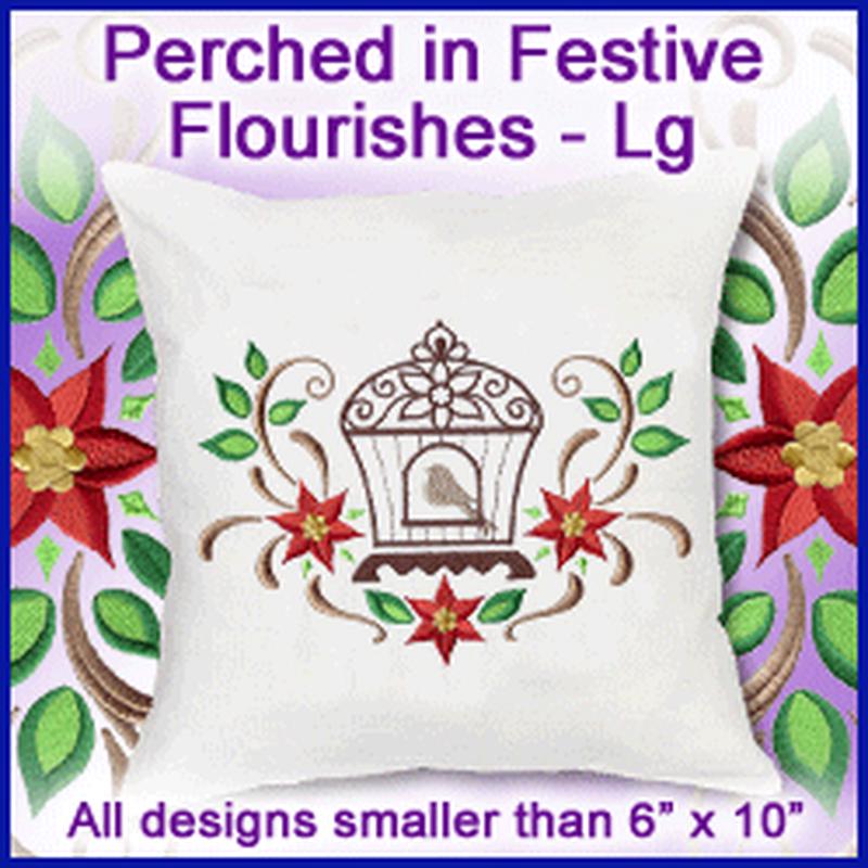 A Perched in Festive Flourishes Design Pack