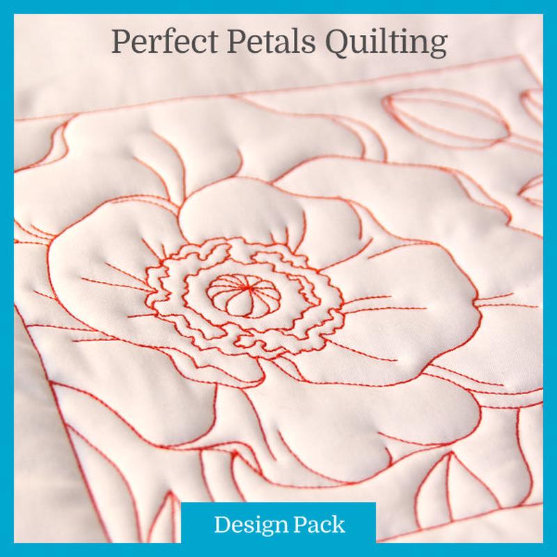 A Perfect Petals Quilting Design Pack