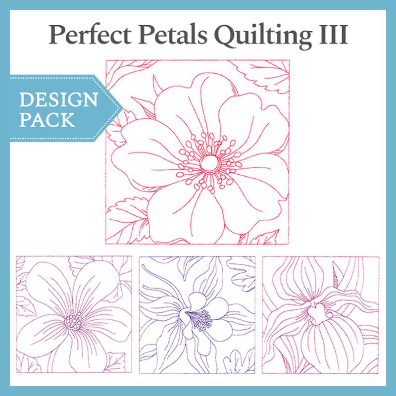 A Perfect Petals Quilting III Design Pack