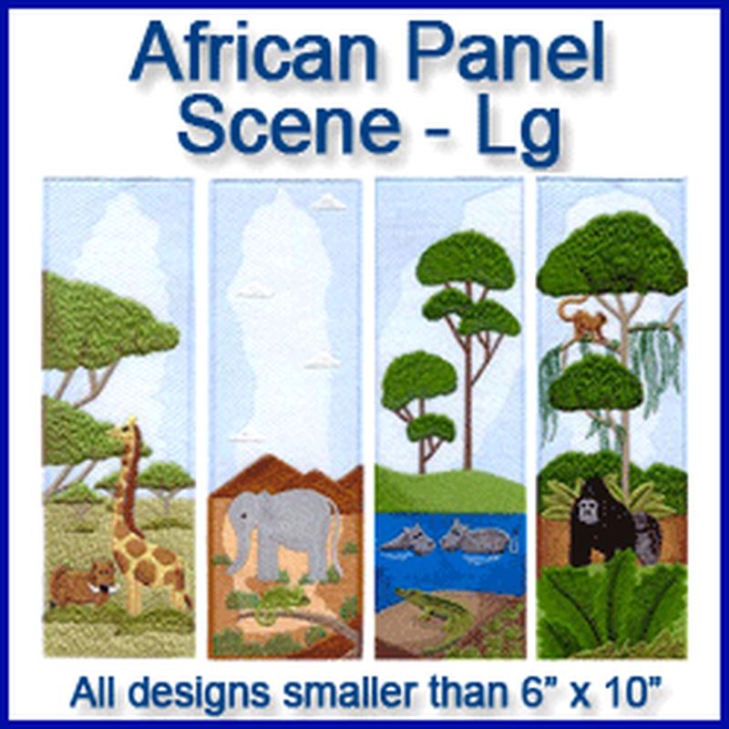 A African Panel Scene Design Pack
