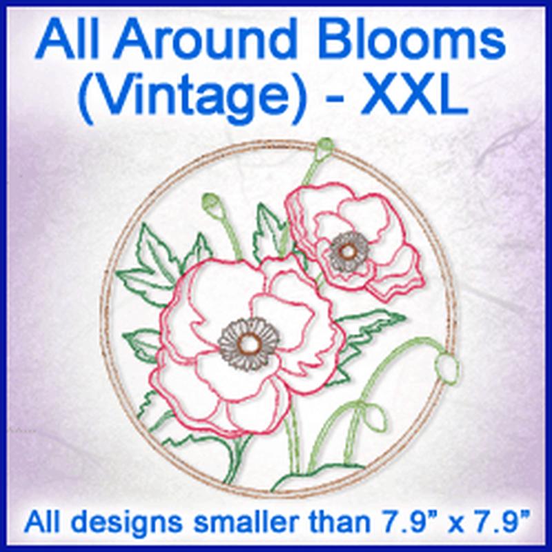 A All Around Blooms (Vintage) Design Pack