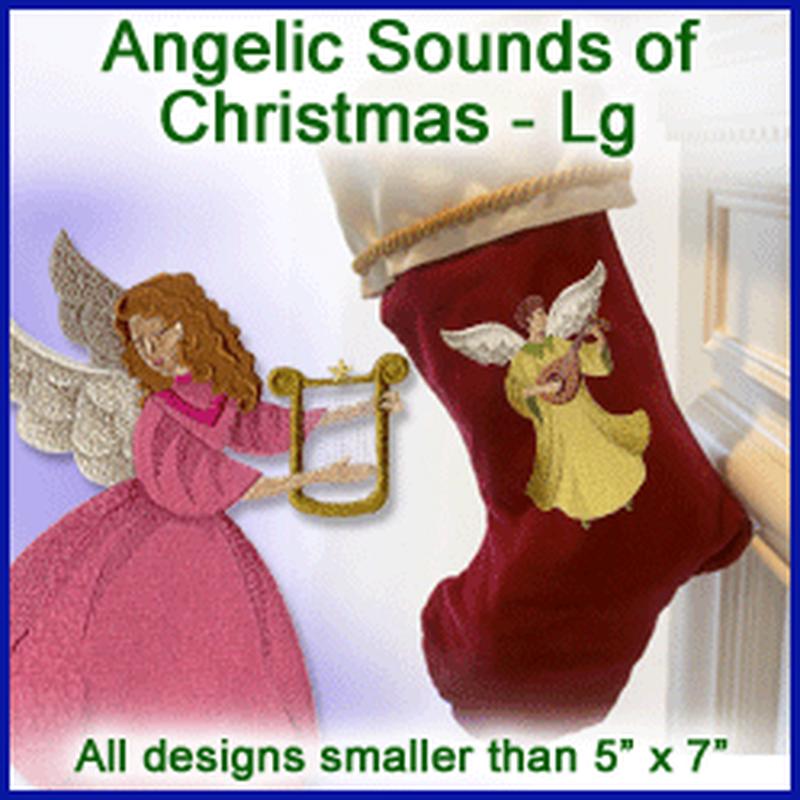A Angelic Sounds of Christmas Design Pack