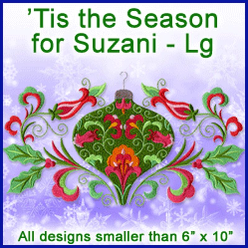 A 'Tis the Season for Suzani Design Pack