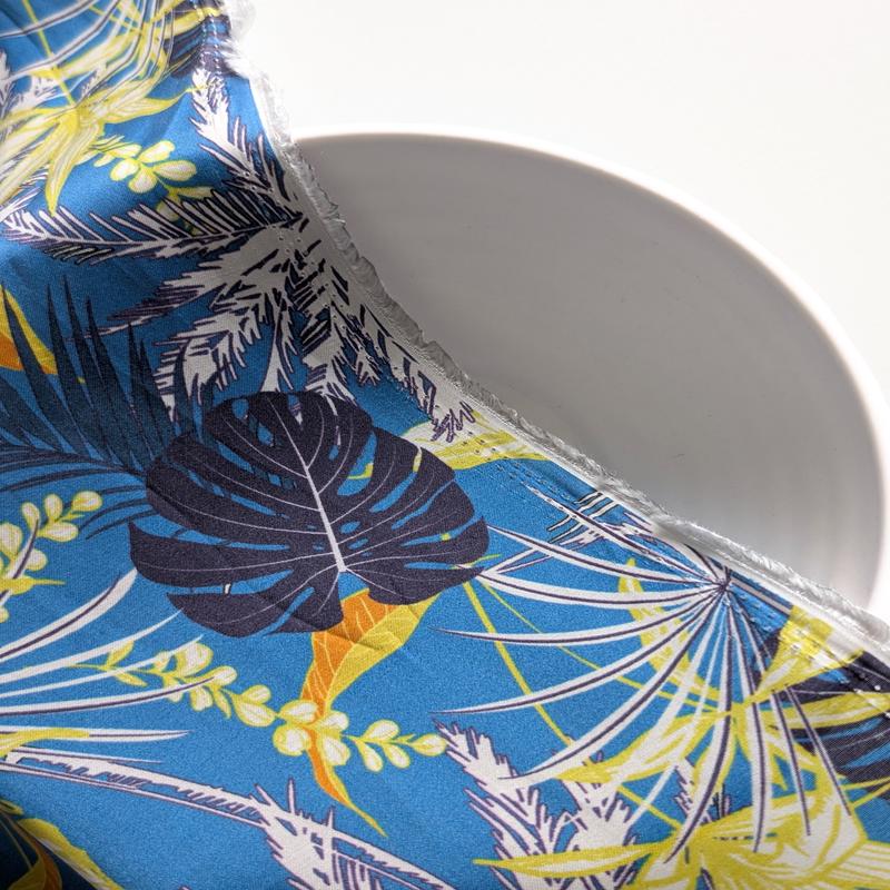 Digital Print 100 Gram Bemberg x Modal Satin Fabric (Powerloom)