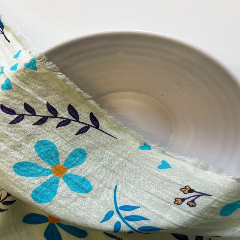 Digital Print 30s Double Sided Cotton Slub Fabric 58"