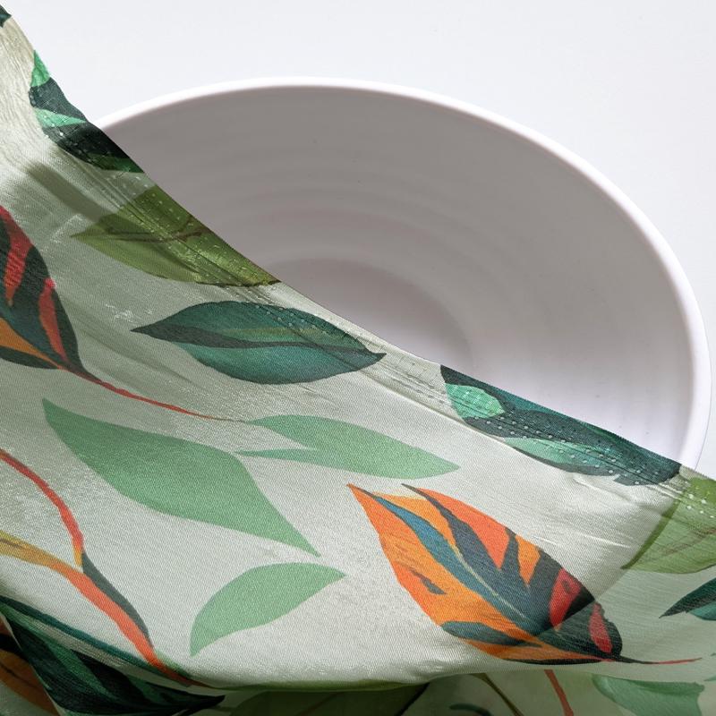 Digital Print 60 Gram Viscose Chinon Chiffon Fabric