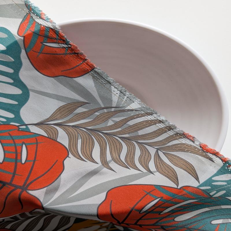 Digital Print 80 Gram Viscose Natural Crepe Fabric