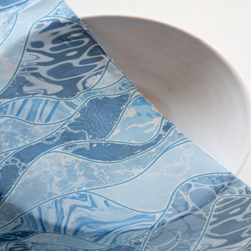 Digital Print Poly Tabby Silk Fabric 56" - 6.5 kg