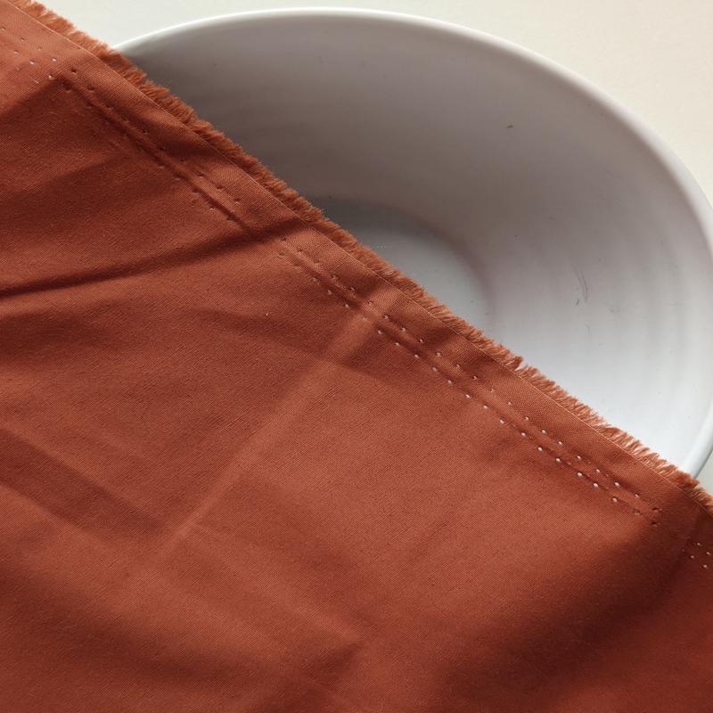 Dyed 40s Cotton Poplin Lafer Finish Fabric 57"