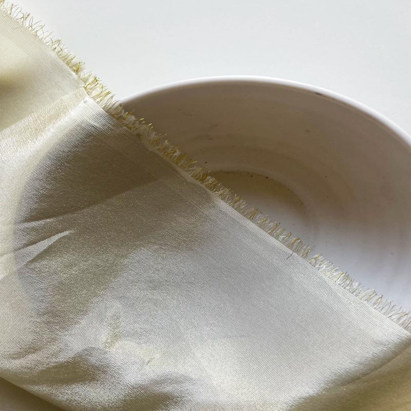 60 Gram Viscose Gold Tissue Fabric