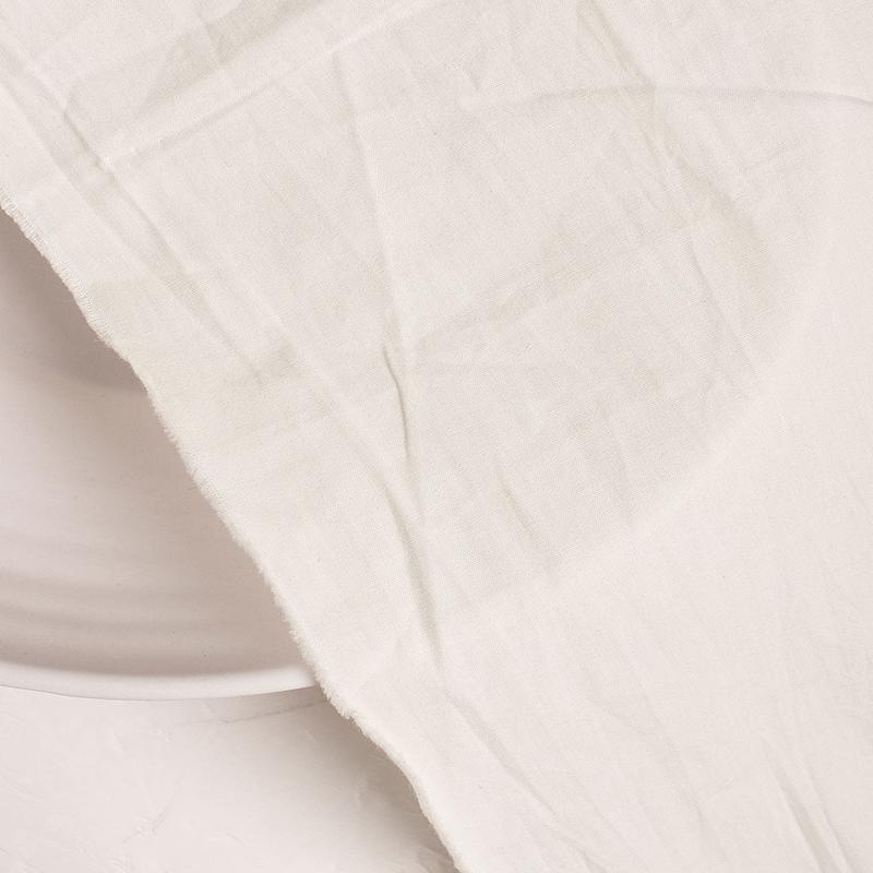 60s ( 132 x 104) Organic Cotton Poplin Fabric