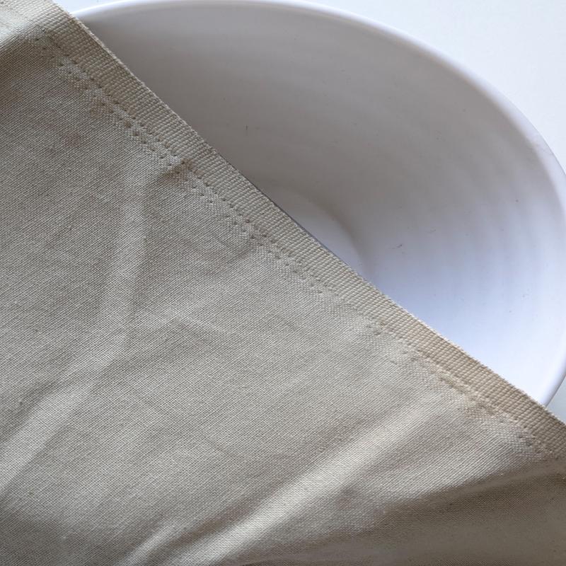 Beige 20s Cotton Sheeting Mill Dyed Fabric 58"