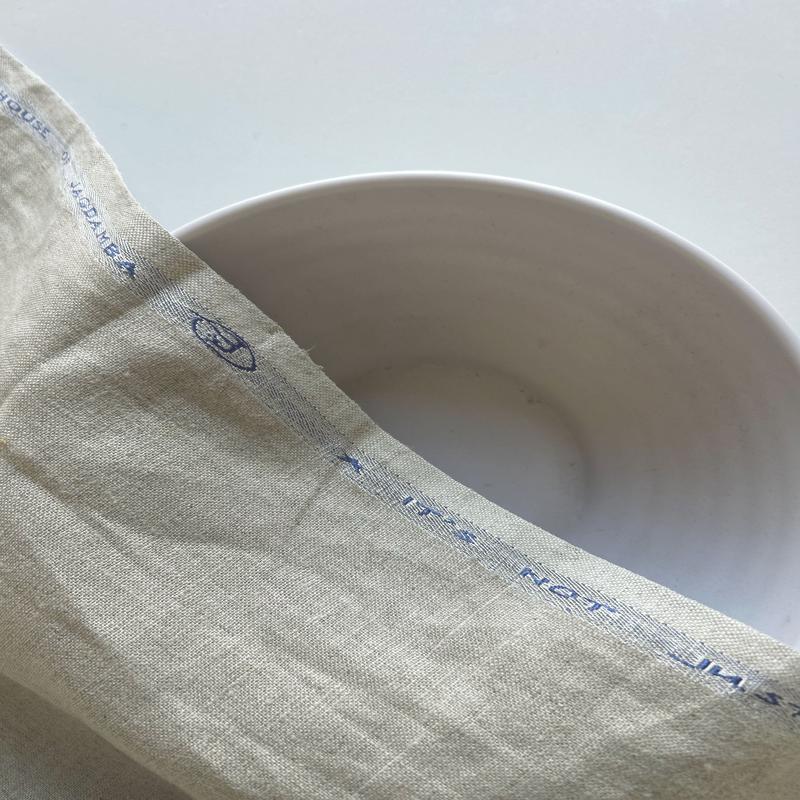 Beige 25 Lea Suiting Linen Light Yarn Dyed Fabric 58"