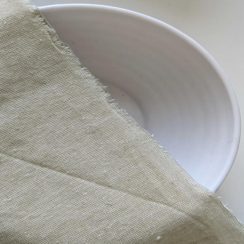 Beige Chambray Blended Cotton Yarn Dyed Fabric 60"