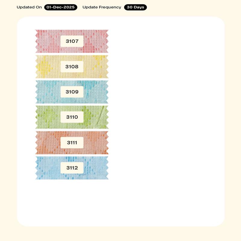 Blended Cotton Dobby Mill Dyed Fabric 58"