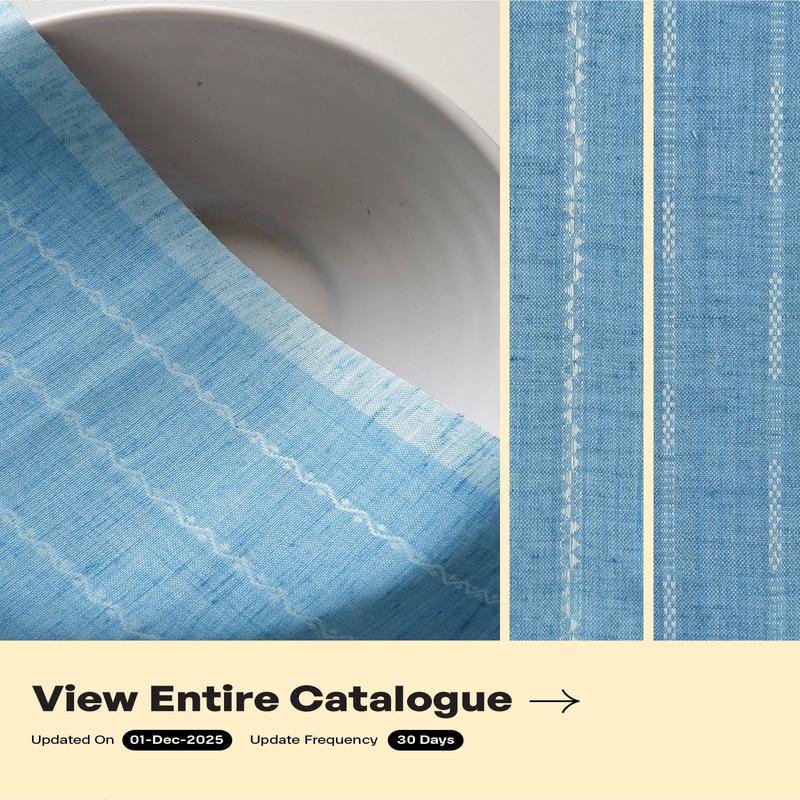 Blended Cotton Jacquard Yarn Dyed Fabric