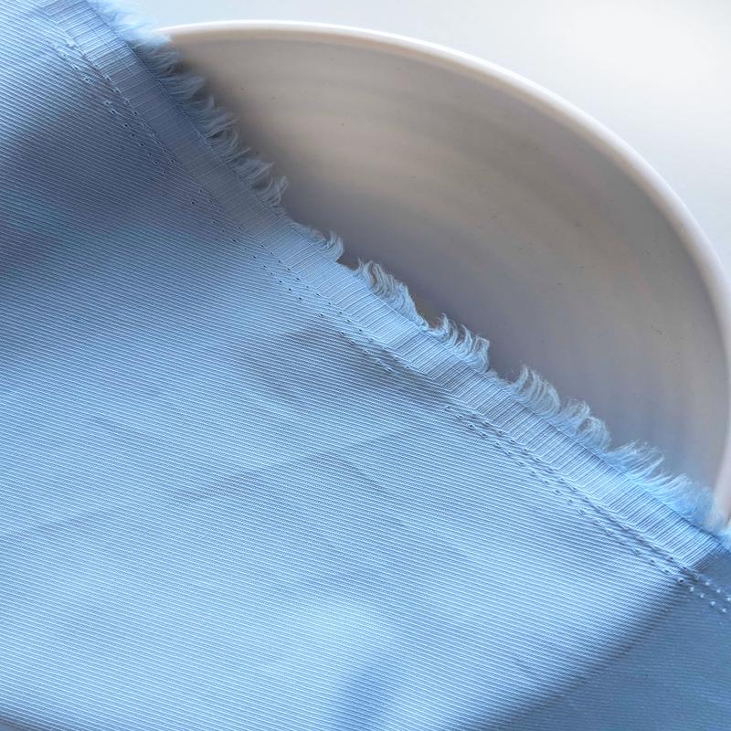 Blue Heavy Cotton Twill Mill Dyed Fabric 58" (American Twill)