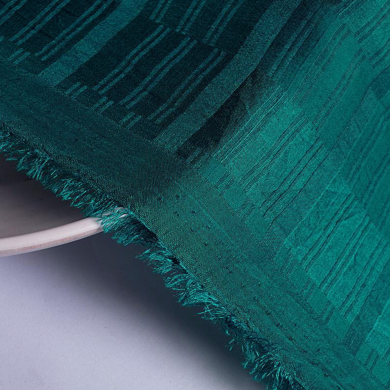 Blue Stripes Poly Dobby Mill Dyed Fabric 50" - 11 kg