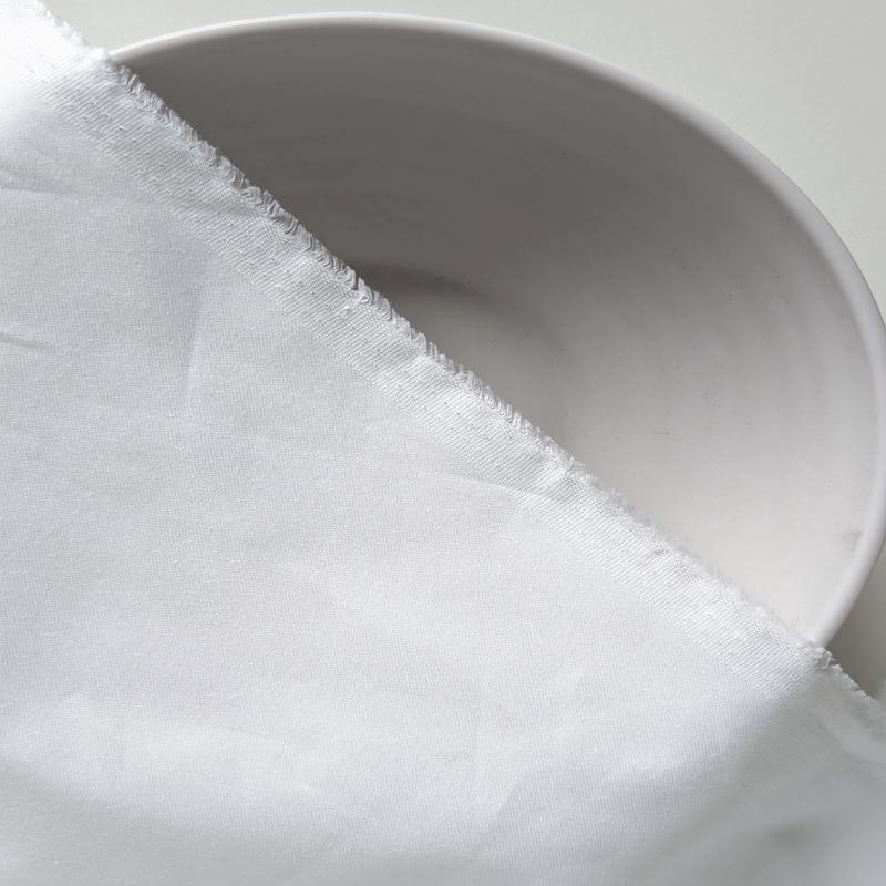 White Cotton Jam Satin Mill Dyed Fabric 42" - 10 kg