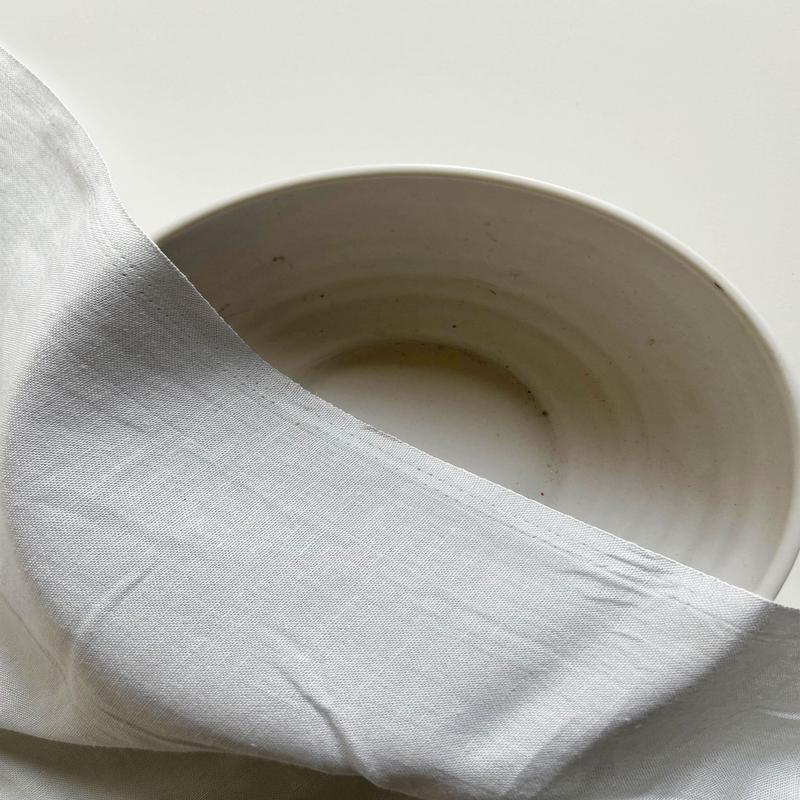 White Viscose Flex Mill Dyed Fabric - 12 kg