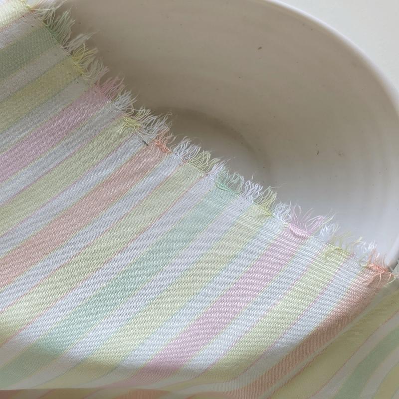 Multi-Color Stripes Blended Viscose Yarn Dyed Fabric 58"