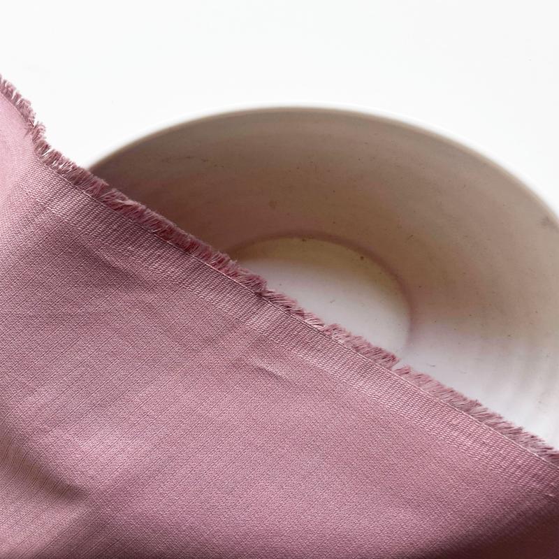 Pink Cotton Dobby Mill Dyed Fabric 57"