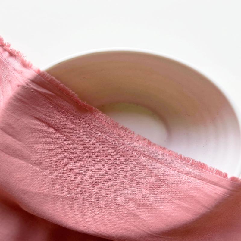 Pink Viscose Flex Mill Dyed Fabric - 12 kg