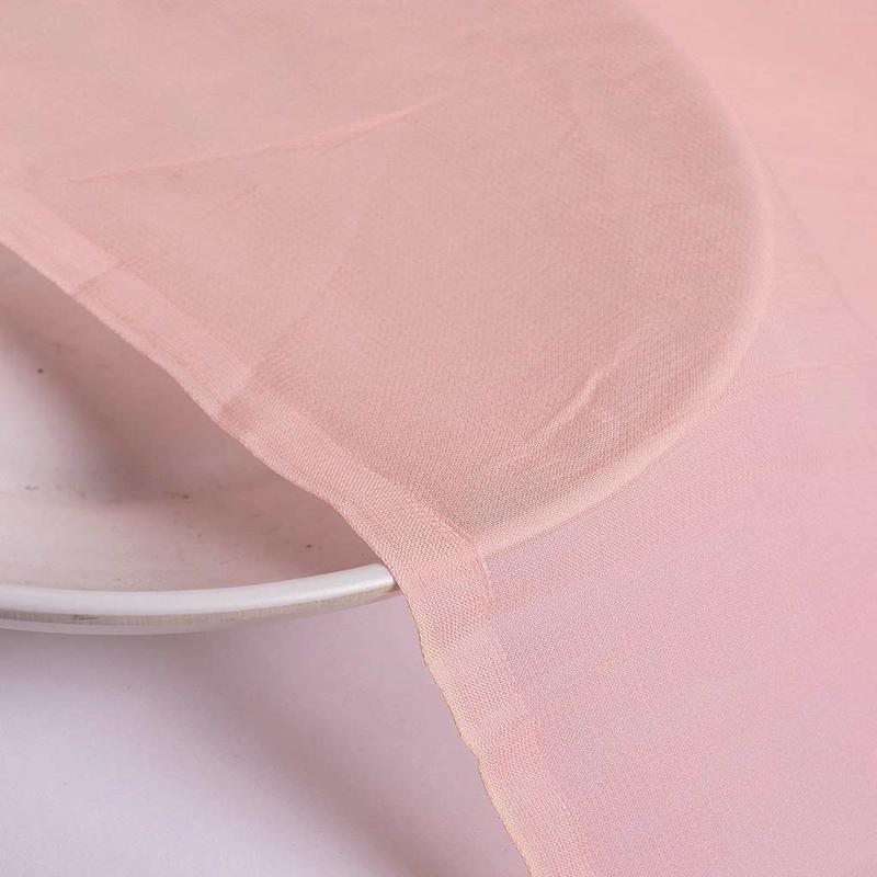 Pink Viscose Georgette Mill Dyed Fabric - 8 kg