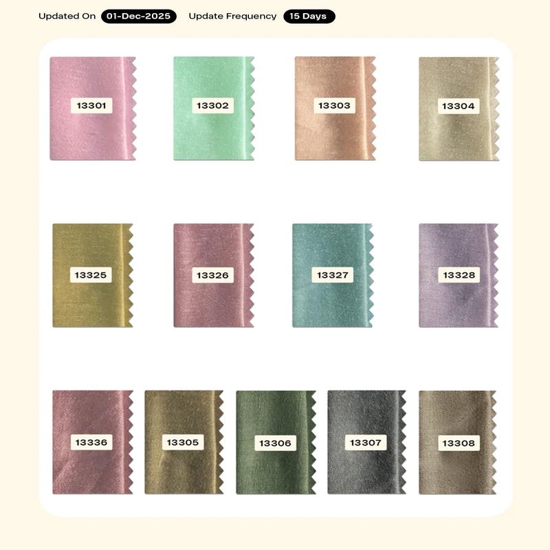 Poly Chanderi Fabric - 8.5 kg