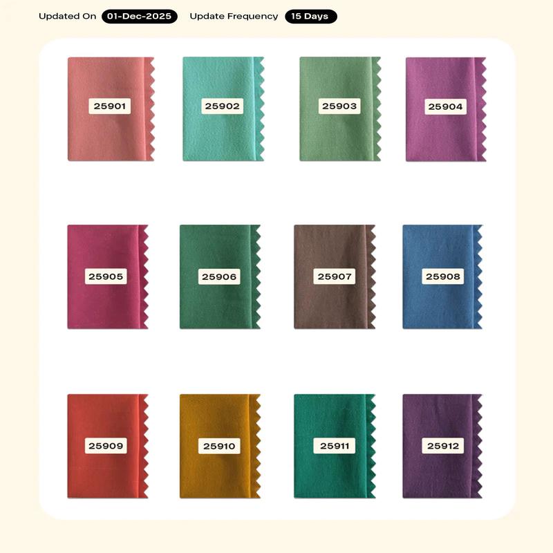 Poly Crepe Fabric 64" - 21 kg