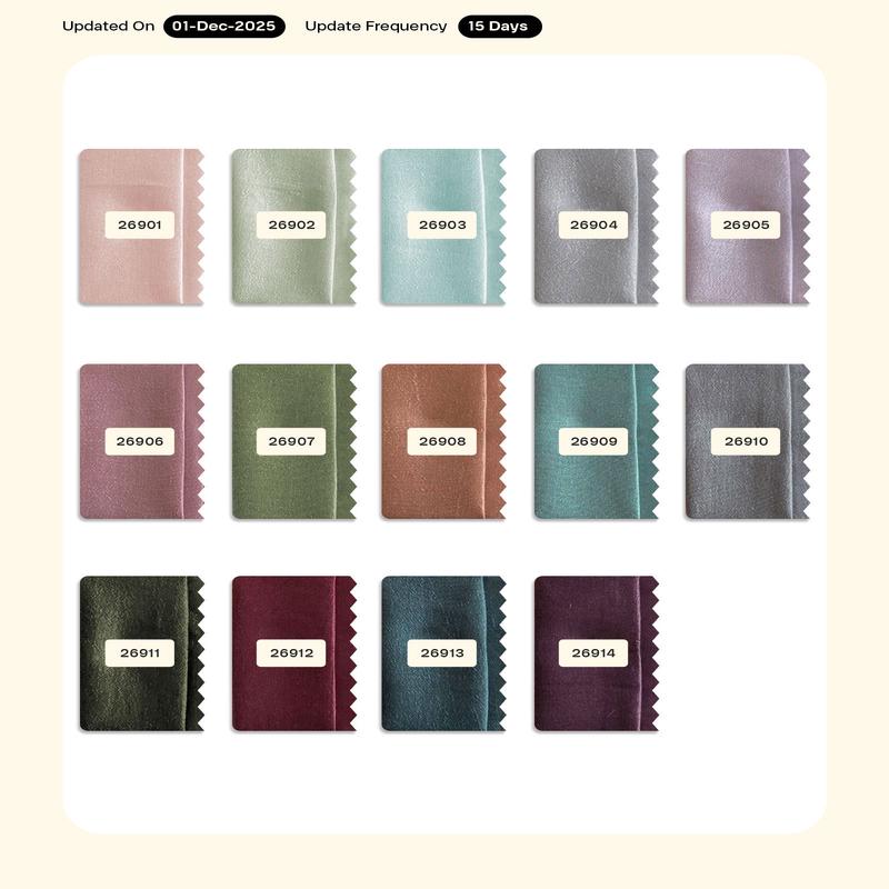 Poly Plain Silk Fabric 48" - 10 kg