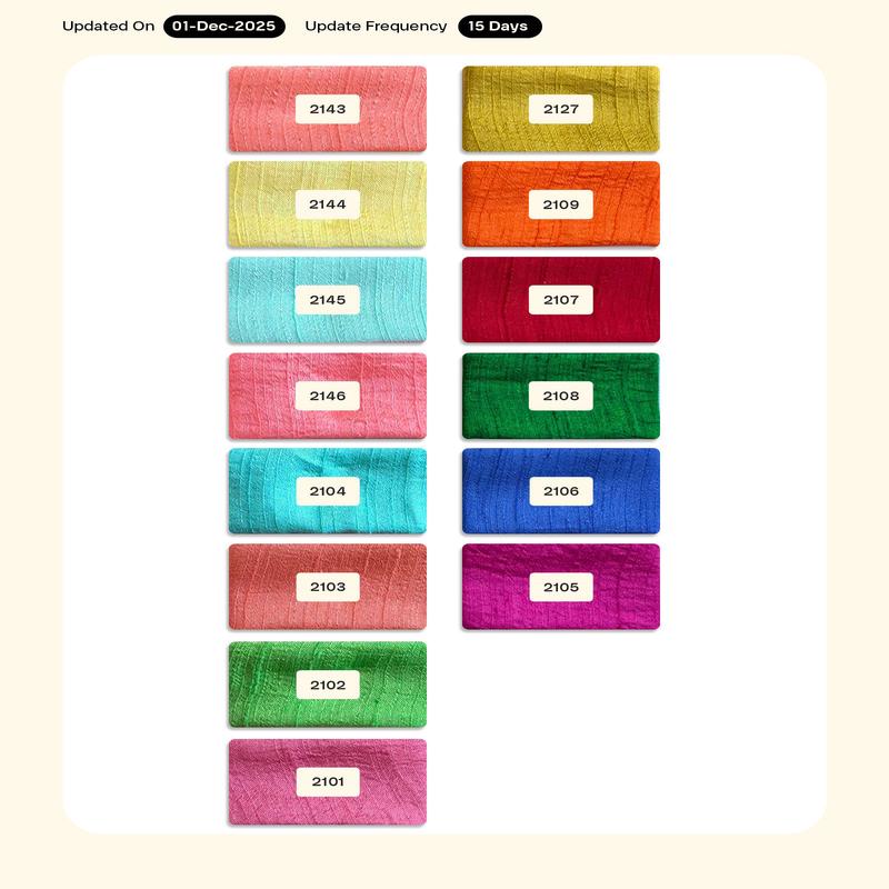 Poly Slub Satin Fabric - 11.5 kg