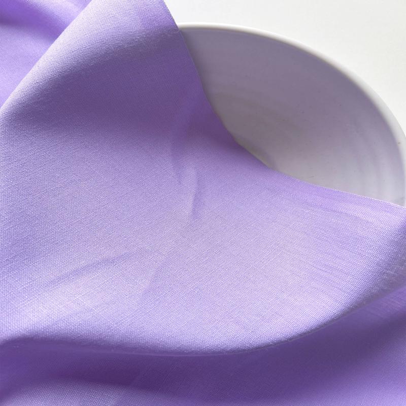 Purple Poly Double Sided Slub Mill Dyed Fabric (Magic Slub) - 11 kg