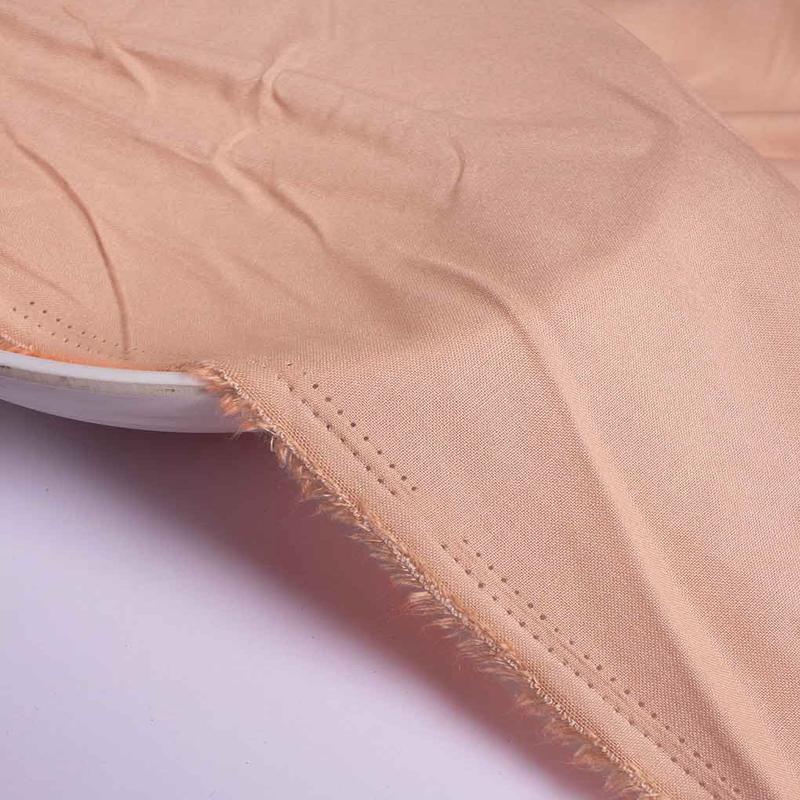 Salmon 30s Rayon Plain Mill Dyed Fabric 14 kg