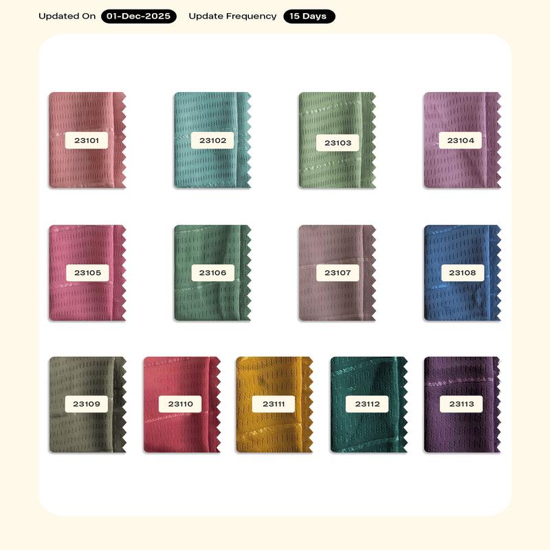 Stripes Poly Satin Dobby Fabric 60" - 21 kg