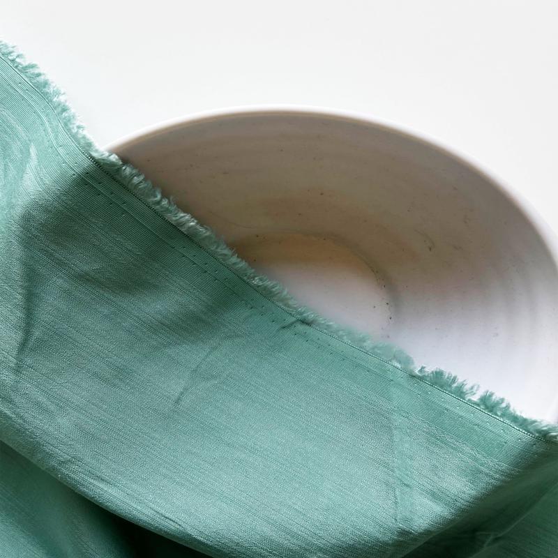 Teal Poly Dobby Mill Dyed Fabric 58" - 14 kg