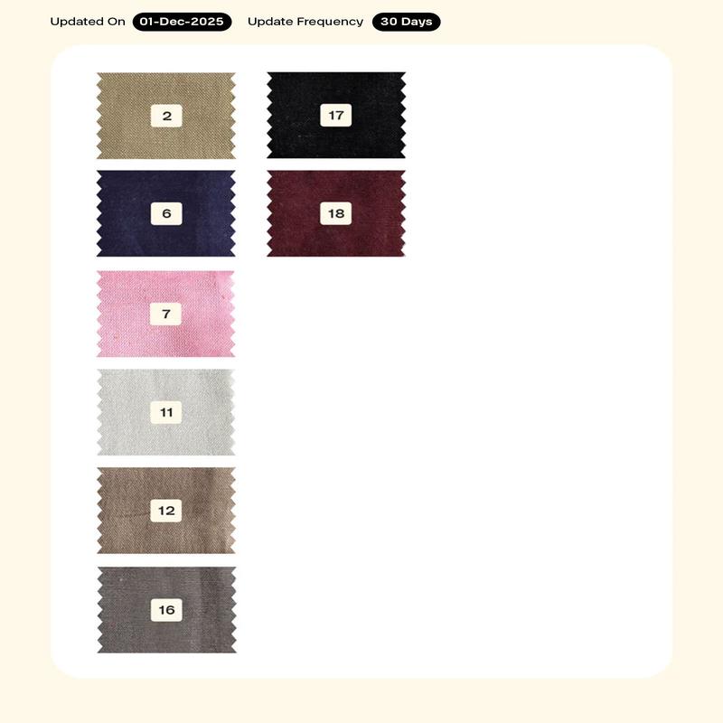 Viscose Flex Mill Dyed Fabric - 12 kg