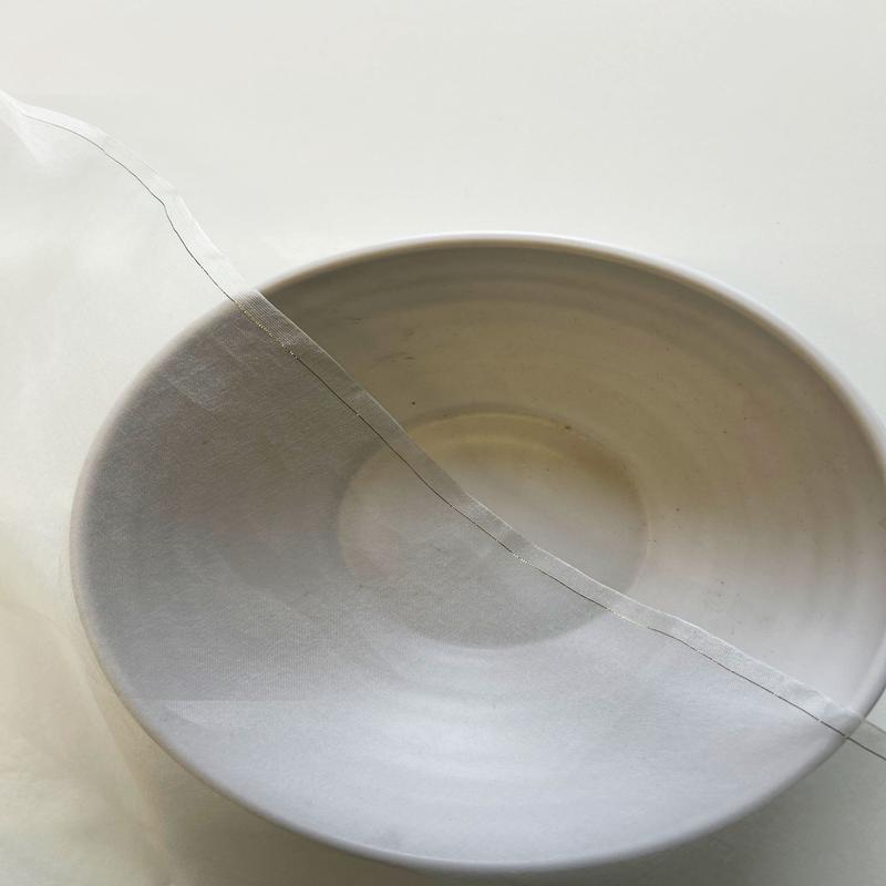 20 Gram Organza Silk Plain Fabric