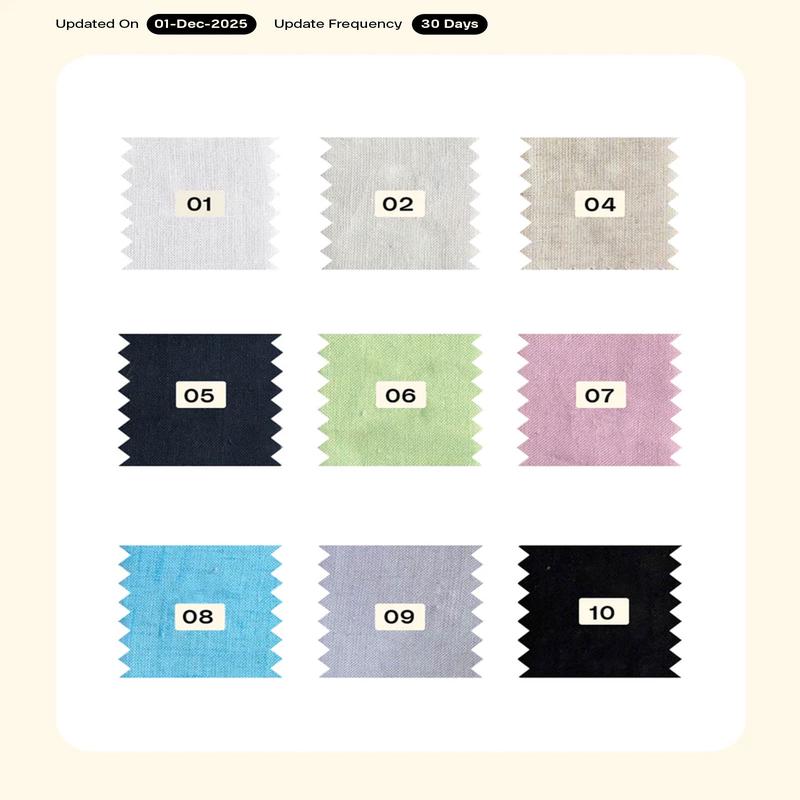 LENZING Modal Linen Plain Mill Dyed Fabric 58"