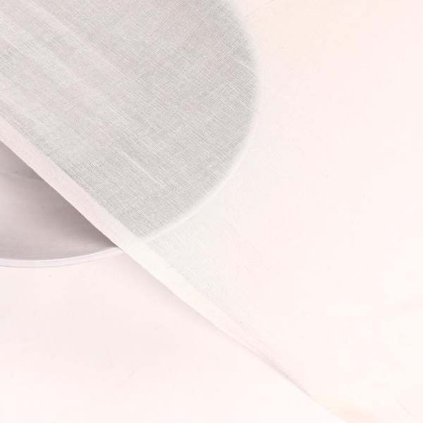 (80 x 72) Greige Voile Cotton Fabric