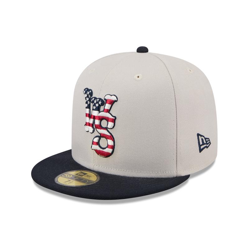 Winston-Salem Dash Stars and Stripes 59FIFTY Fitted Cap (2024)