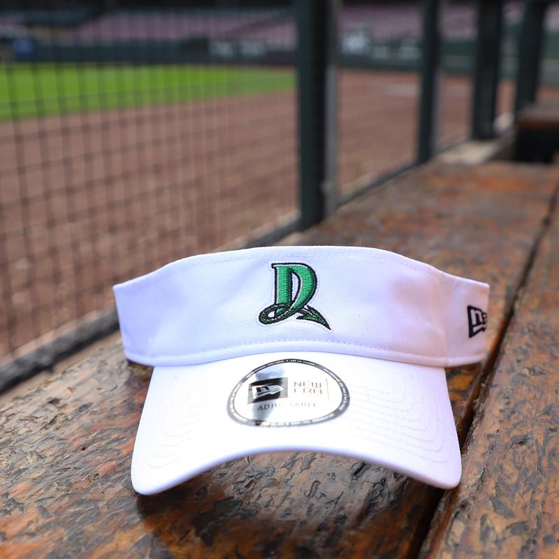 New Era White Visor