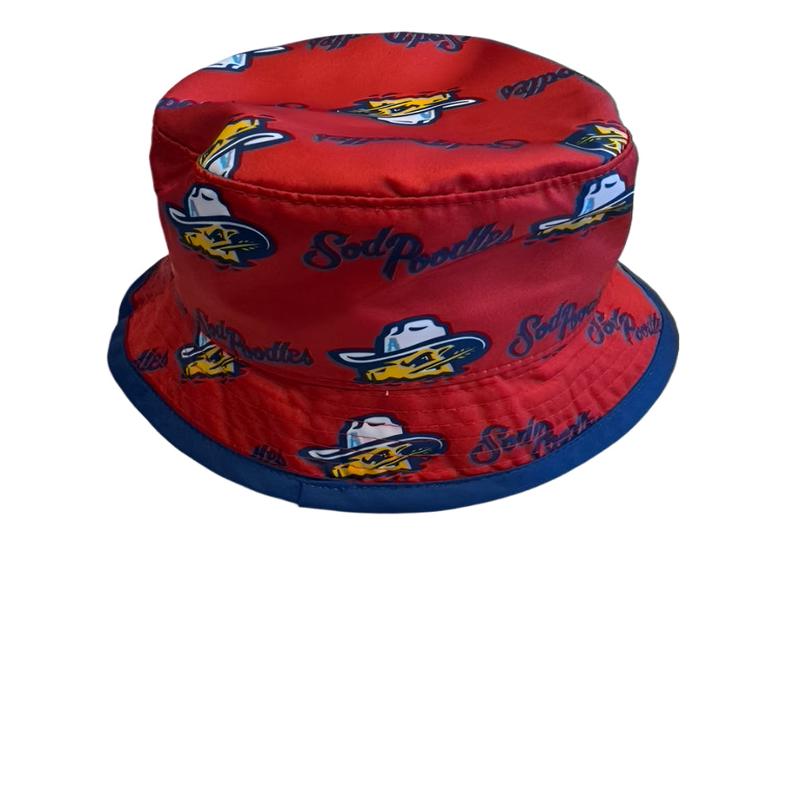 Amarillo Sod Poodles Red Reign Infant Game Bucket Hat