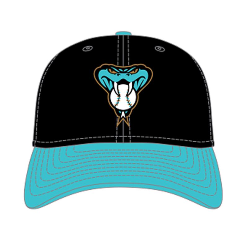 Arizona Diamondbacks New Era DBacks Blak/ Teal Batting Practice Spring Training 9SEVENTY Cap