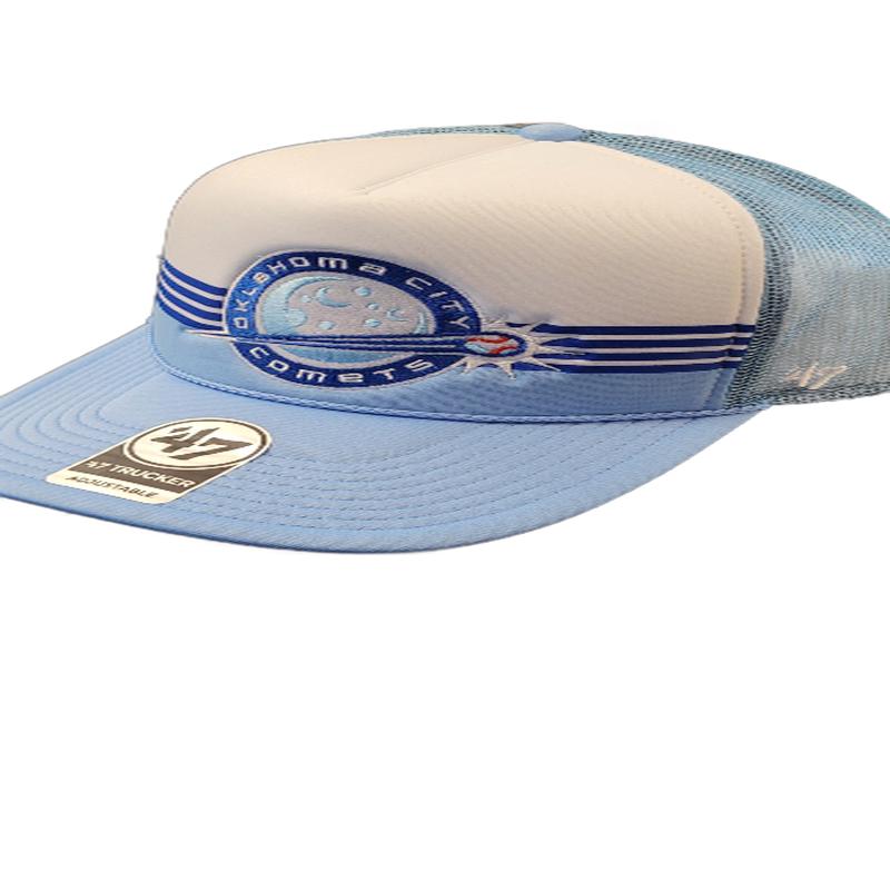 OKC Comets Liftoff Moon 47 Trucker-LtB-Adj